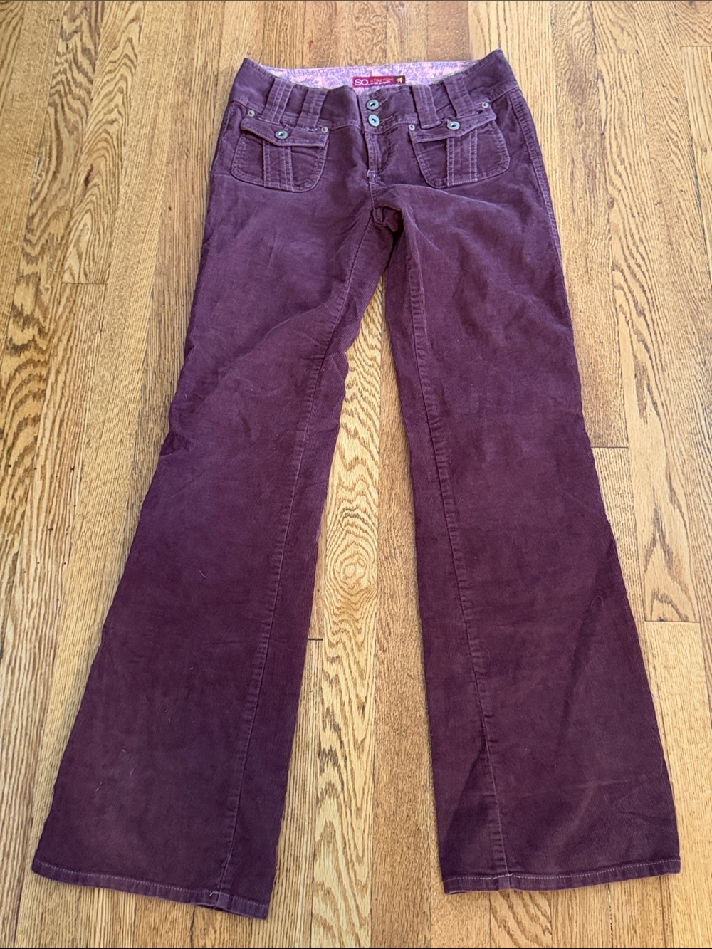 SO Corduroy Flare trouser Pants
